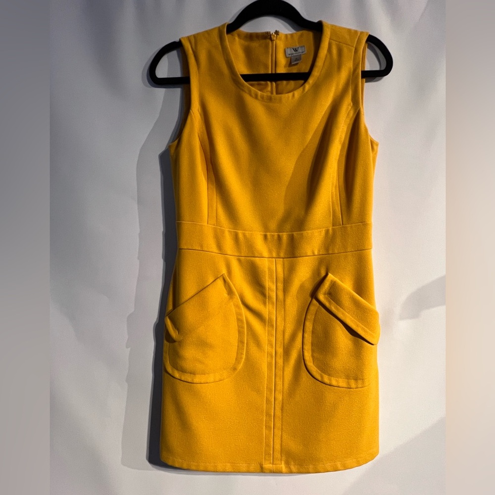 Worthington Vibrant Yellow Mini Dress